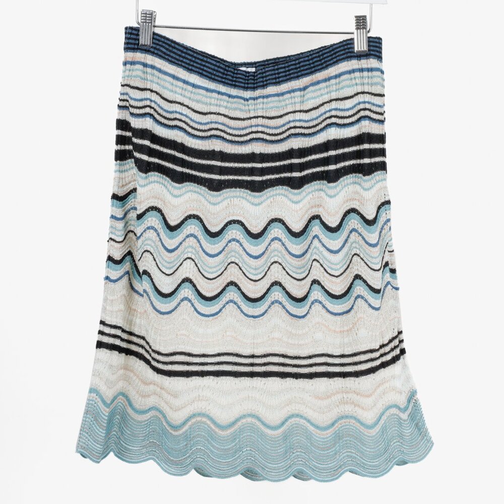 Missoni Multi Colour Knit Mini Skirt